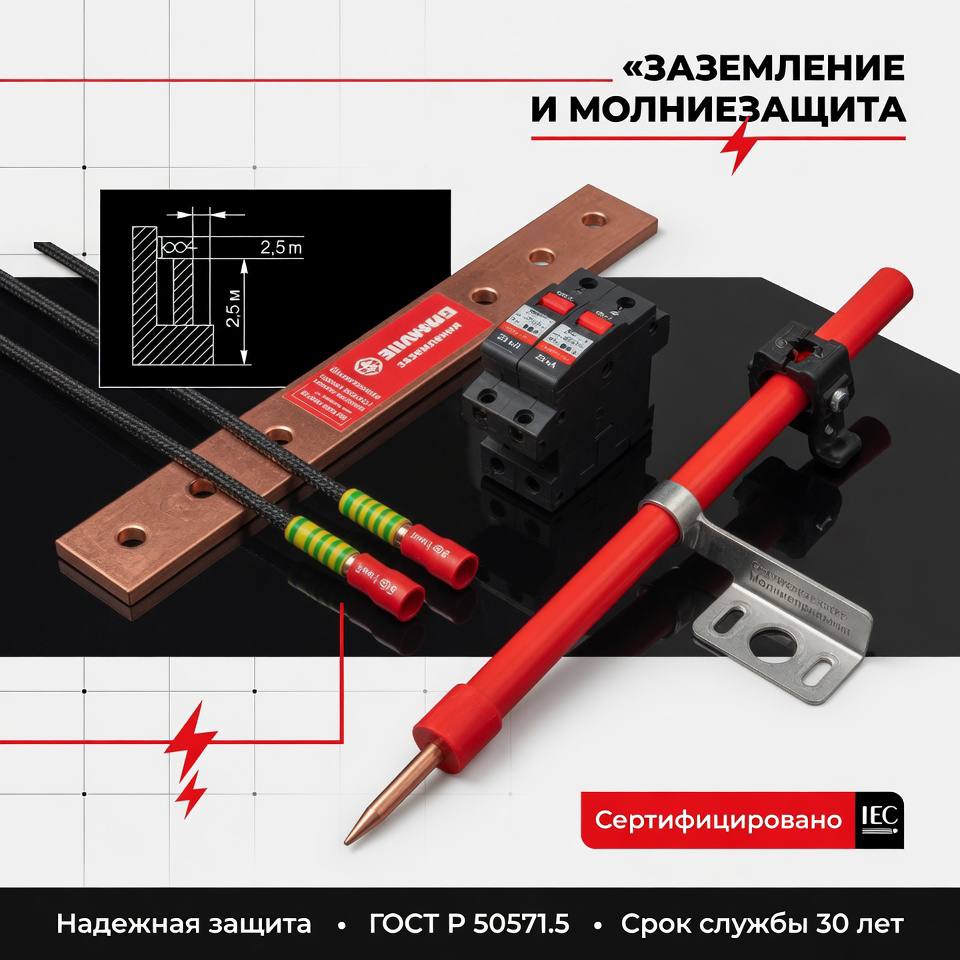 Заземление и молниезащита