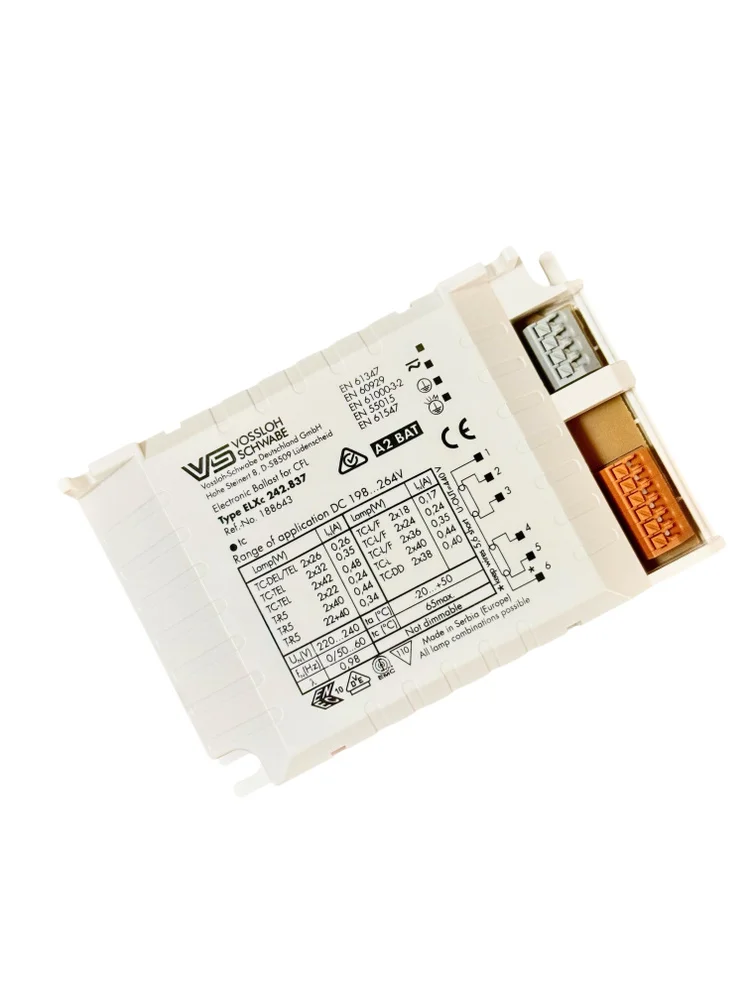 Балласт электрон. 2*26W (ЭПРА) ELXc 257.836(188132)(TC-DEL/TE (VS)--