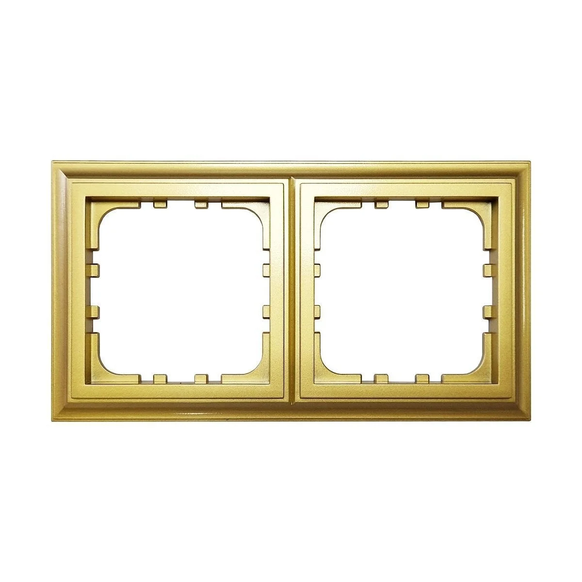Рамка 2-м Classic LK80 (золото) Экопласт 894216