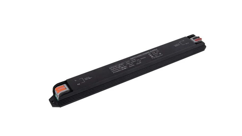 Блок питания черный IP20, PBL-100-24, 100Вт, 24В ( 215х25х20) SW-G
