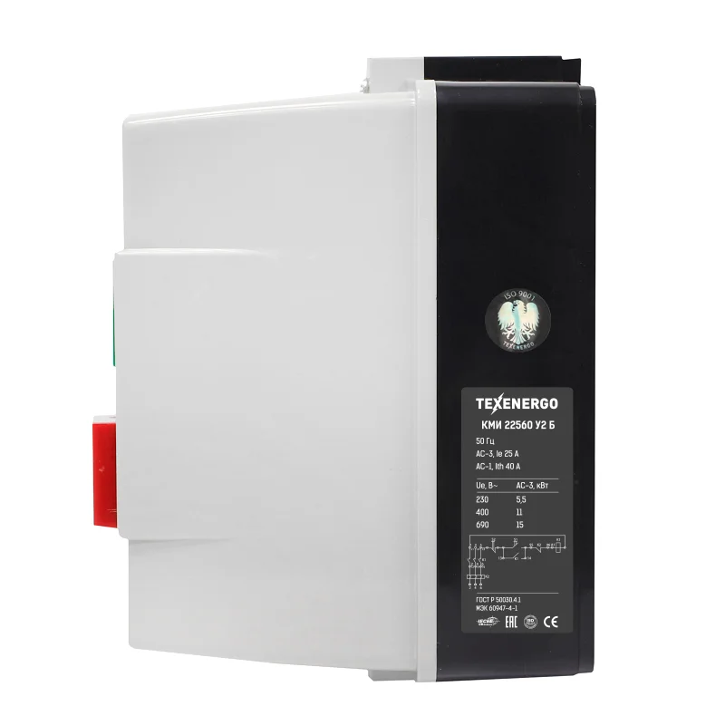 Контактор КМИ-22560 25А 220В У2 Класс Б РТИ 1322 (17-25А) Теxenergo
