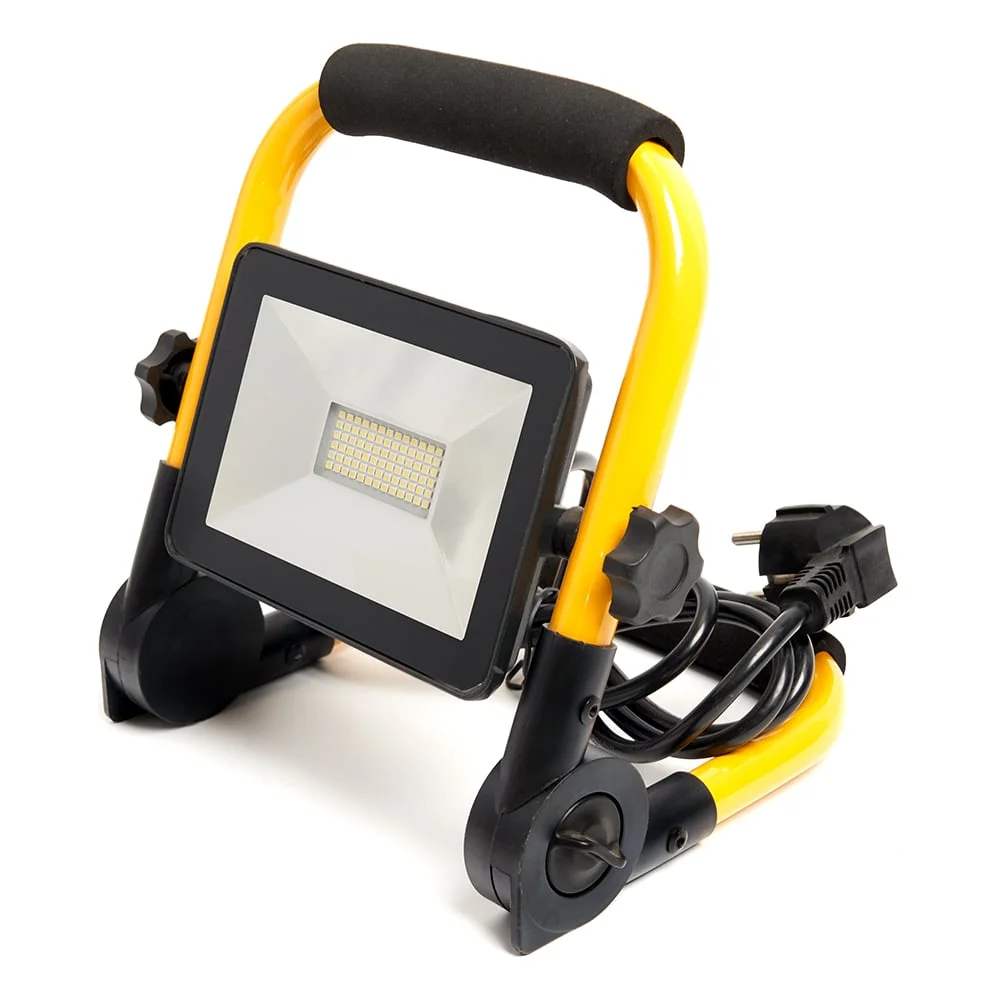 Прожектор переносной, 50W, 6400K, 78*SMD2835, 4000Lm, IP65, LL-513 Арт. 29747