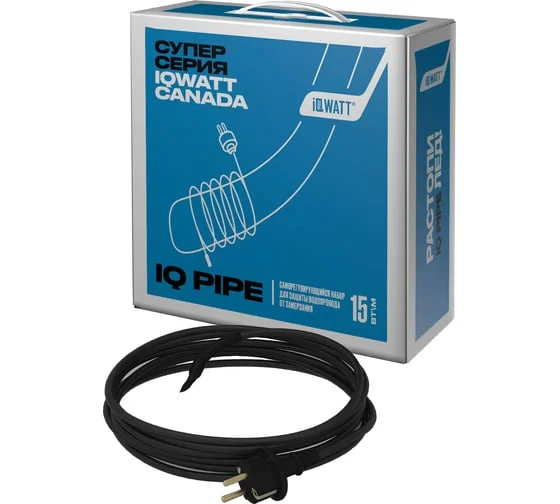 Греющий кабель саморегулирующийся IQ PIPE 10-05 (универсальный)