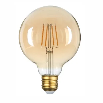 Лампа с/д LEEK LE G95 LOFT LEDF 9W 3K E27 (Amber-G) LEEK