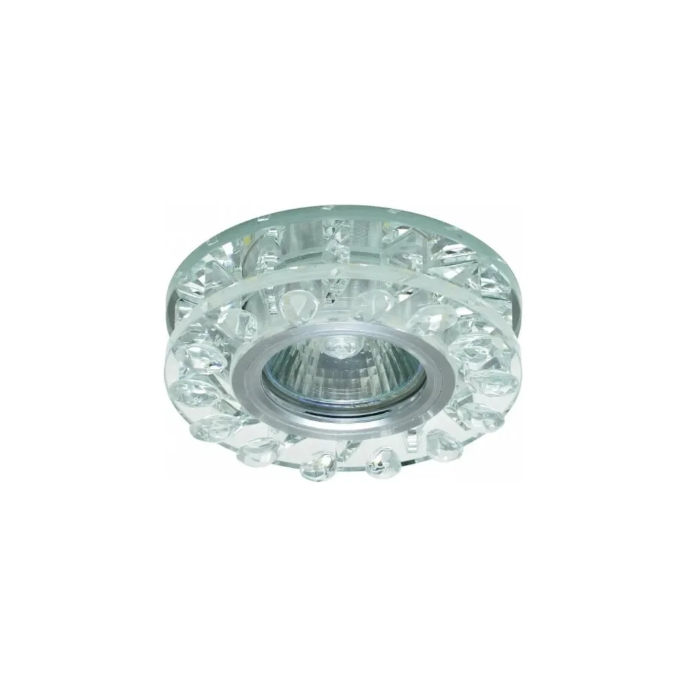 Светильник встраиваемый. AL/CLEAR MR16 35Вт + LED 3Вт IL.0026.0703