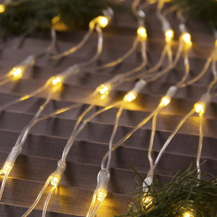Гирлянда СЕТЬ, уличная УМС Ш:2м, В:3м, Н.С. 3W LED-384-220V, БЕЛЫЙ 2361697