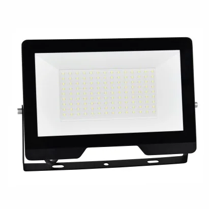 Прожектор с/д PRE LED FL4 100W BLACK IP65 холодный белый 8000Lm (210x142x29,5)