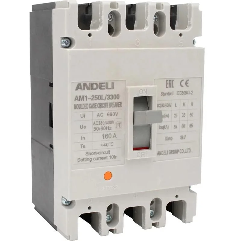 Авт. выкл.AM1-250L/3P 160A 35KA ANDELI