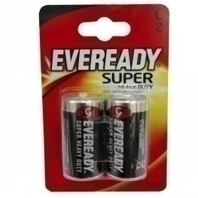 Батарейка солевая (Heavy duty) EVR SUPER R14 C (2 шт/бл)