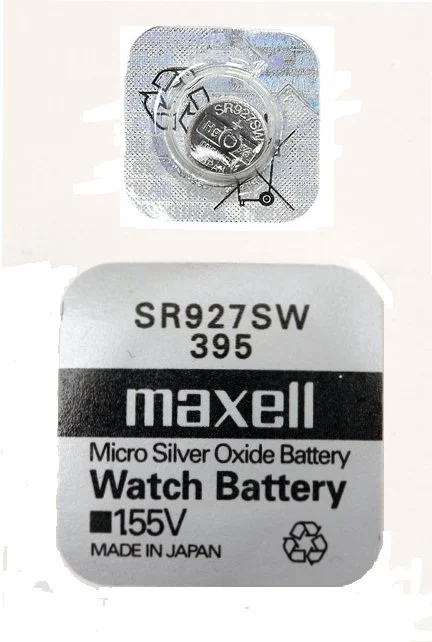 Батарейка SR-927SW MAXELL (395)