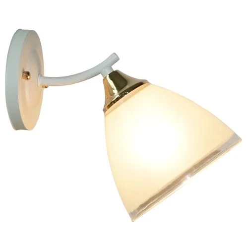 Бра 1*60Вт E27 MD.1092-1-W WH+FGD