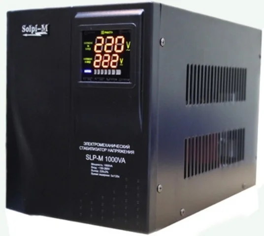 Cтабилизатор напряжения Solpi-M SLP-M 1000VA элмеханич. (напольный)