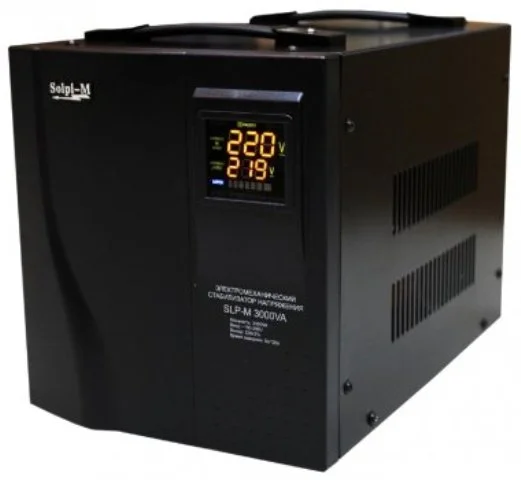 Cтабилизатор напряжения Solpi-M SLP-M 3000VA элмеханич. (напольный)