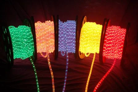 Дюралайт 11.5*17.5мм желтый 3W (72 LED/m) светодиодный арт. 26068