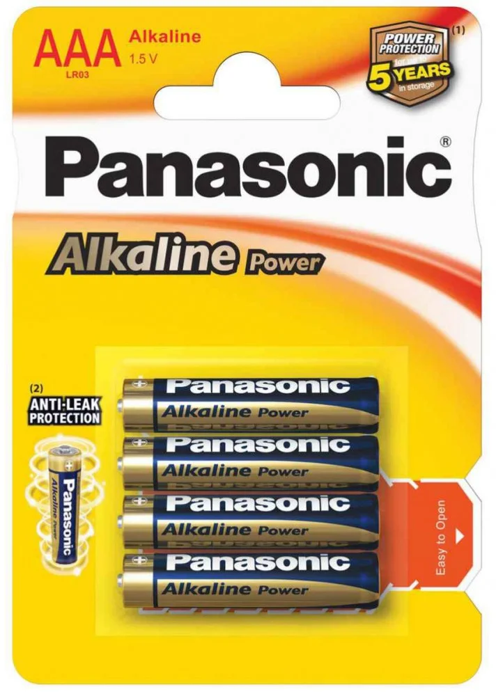Э/п Panasonic Alkaline Power LR03/286 (BL4+2) AAA / R03 арт. 423789 (040972)