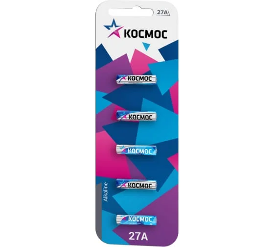 Элем.пит. Космос 27A 5*BL (5 шт в блистере)  Цена за Штуку (10) — фото 2