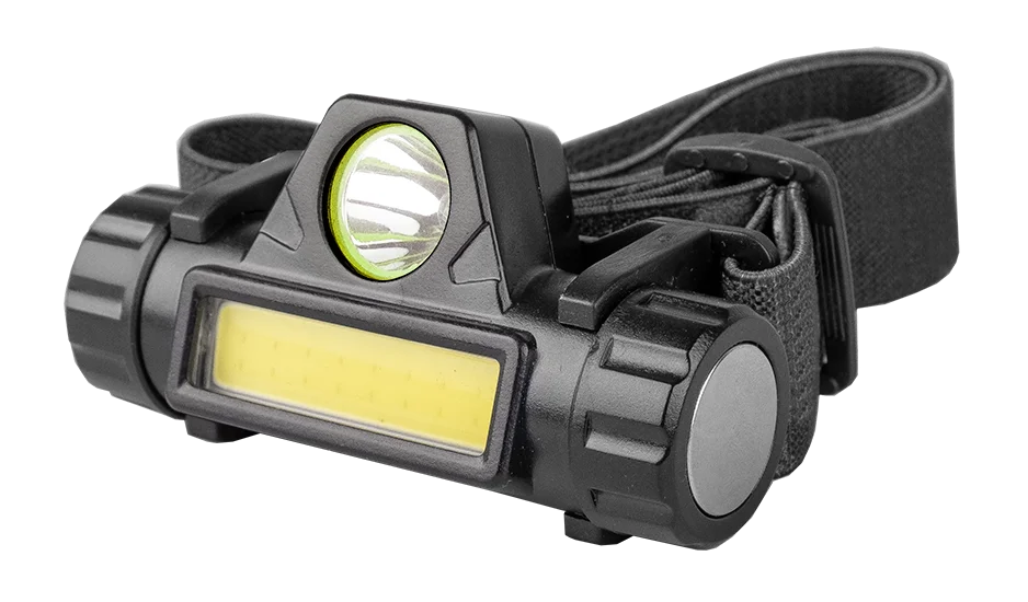 Фонарь налобный аккумуляторный 3 Вт COB + 3 Вт LED (LI-ION 18650) AccuFH5-L3W/L3W — фото 6