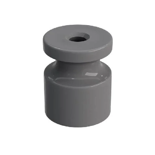 Изолятор пластик для витого провода (серый) D20*24 ТМ МезонинЪ (10шт/упак.) GE30025-07-R10