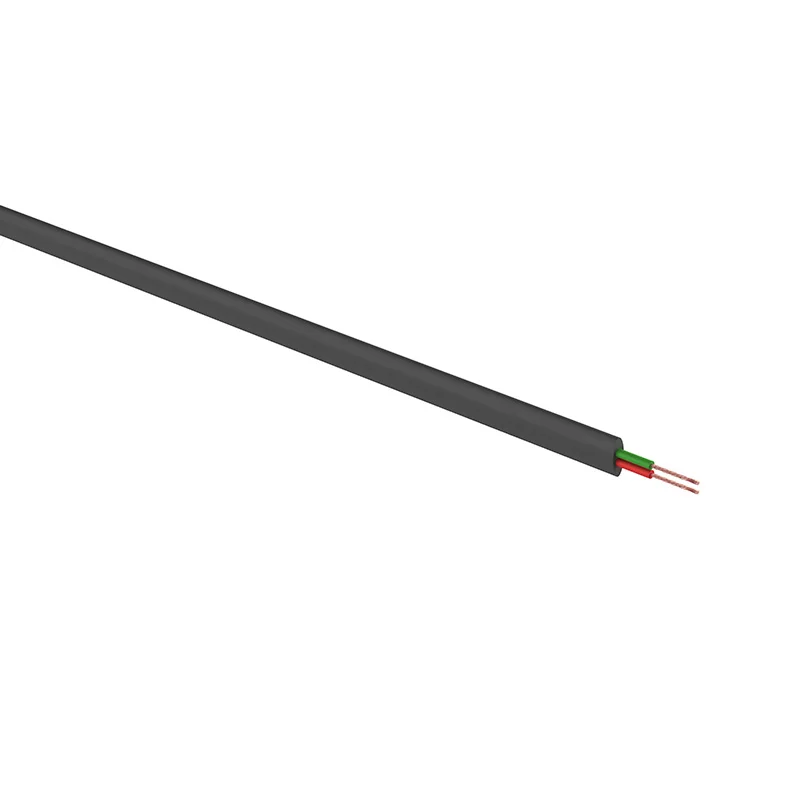 Кабель телефон. линейный Eurocable 2 жилы черн. 100м