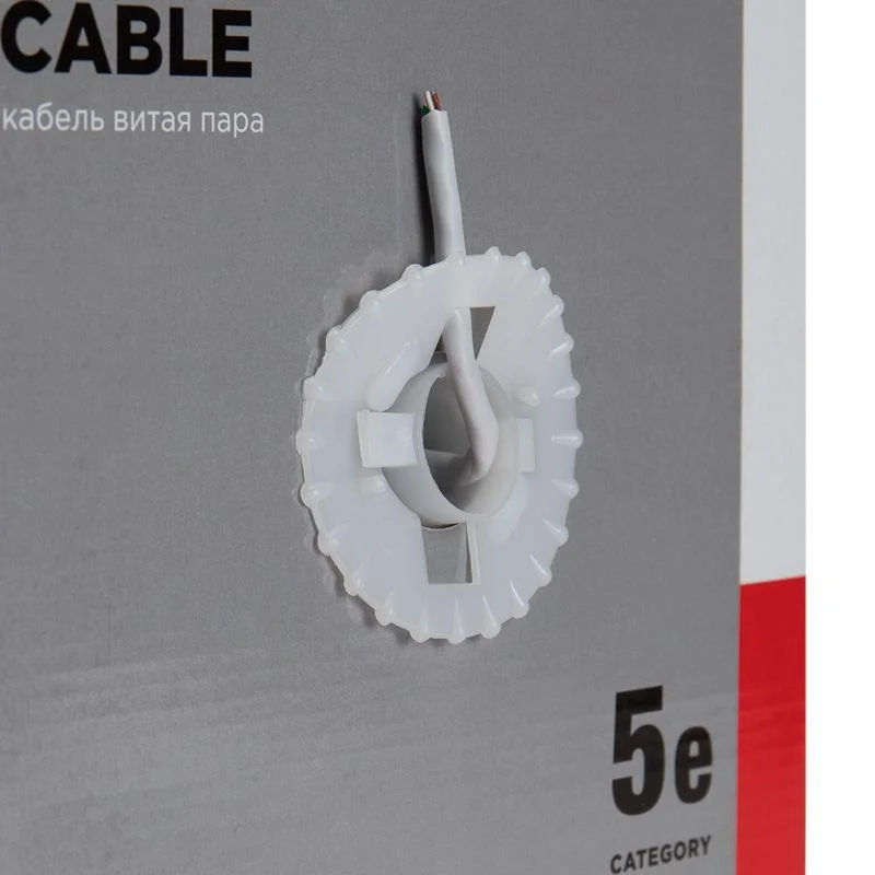 Кабель UTP 4PR 24AWG CAT5e 305м REXANT (4х2х0,52) Медь 01-0043