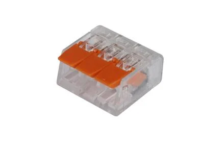 Клеммы рычажковые универсальные КРУ-413 (0.5-4мм²) (5шт./уп.) HLT