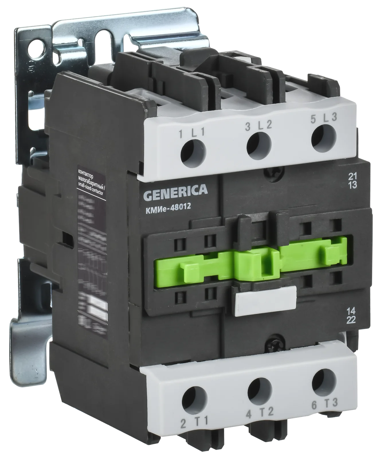 Контактор КМИе-48012 80А 230V/АС-3 1НО+1НЗ ИЭК