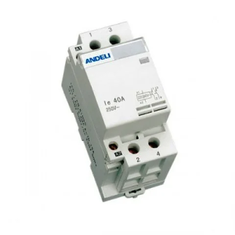 Контактор модульный КМ63-20/11(1NO+1NC) 2P 20A ANDELI