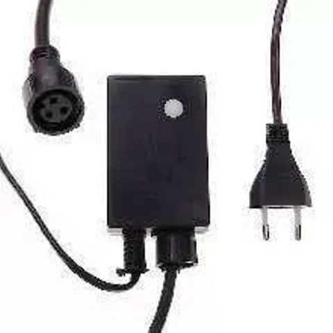 Контроллер уличный для гирлянд УМС, до 500 LED, нить тёмная, 3W, 8 режимов 187232