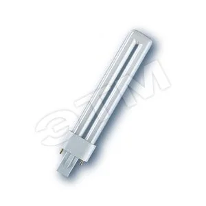 Лампа 23 9 DULUX S 9W/21-840 G23 840 OSRAM 010588
