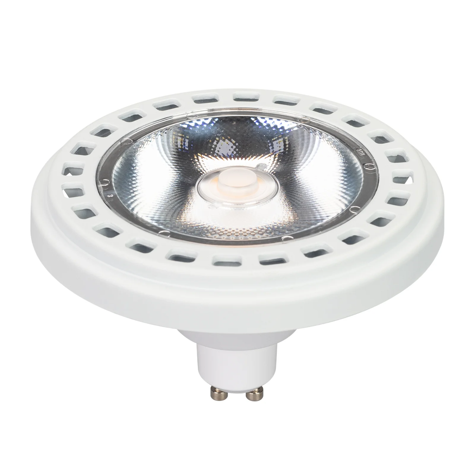 Лампа AR111-UNIT-GU10-15W-DIM Day4000 (WH, 24 deg, 230V) (ARL, Металл)