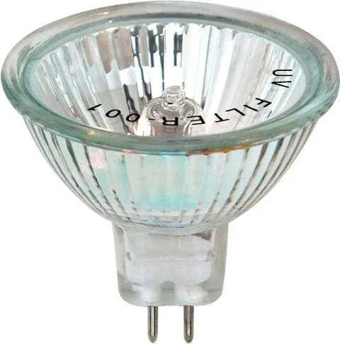 Лампа галогенная MR-16 50W 12V G5.3 Feron HB4 прозрачная 02253