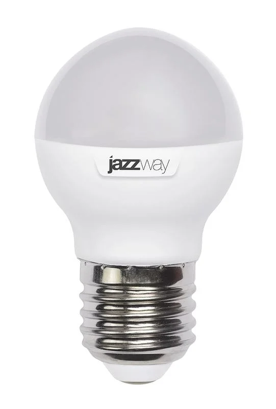 Лампа LED11W E27 G45 5000K 230V JazzWay шар матовый 980Lm