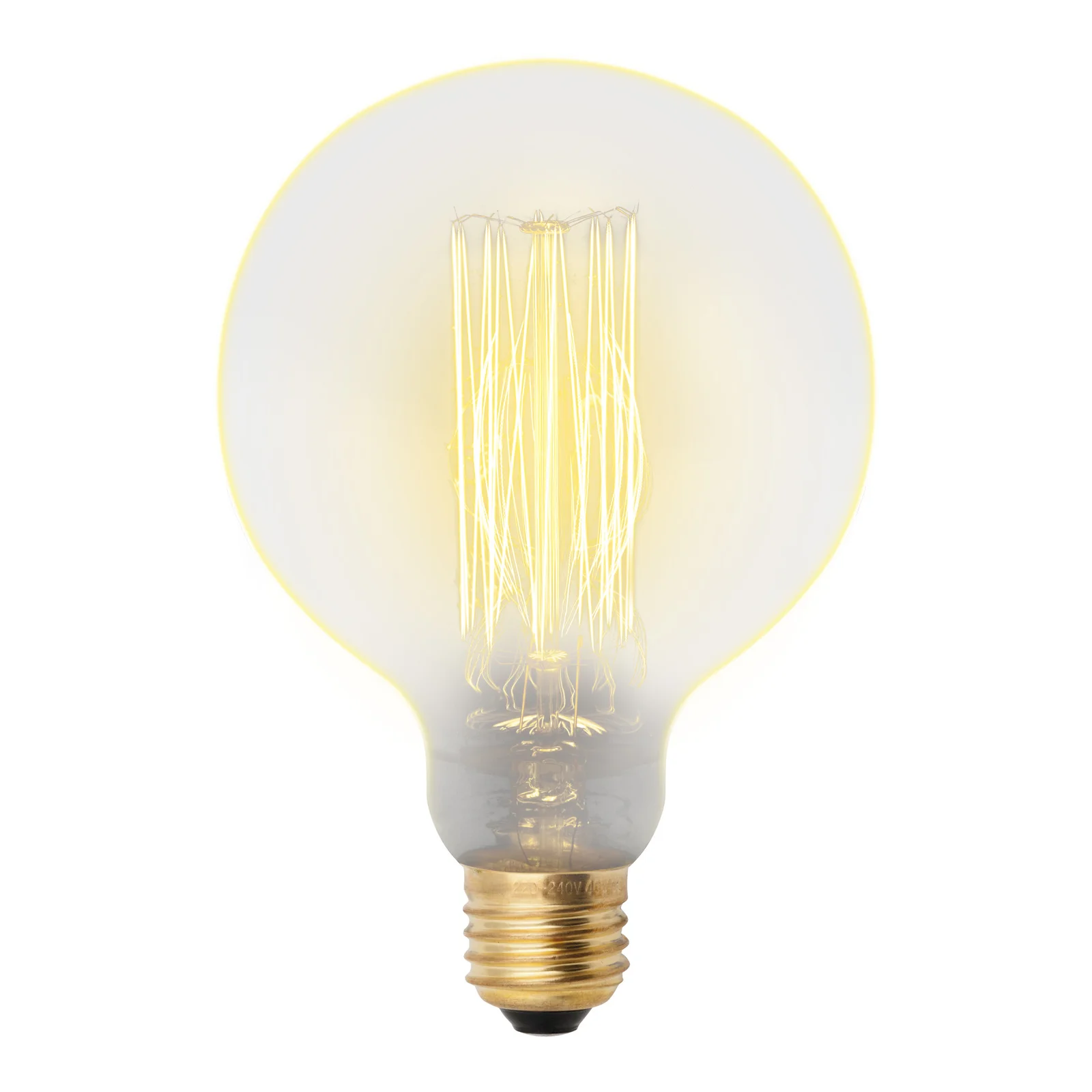 Лампа накаливания 60W IL-V-G125-60/GOLDEN/E27 VW01 Vintage. Форма «шар». Форма нити VW.Uniel0000480