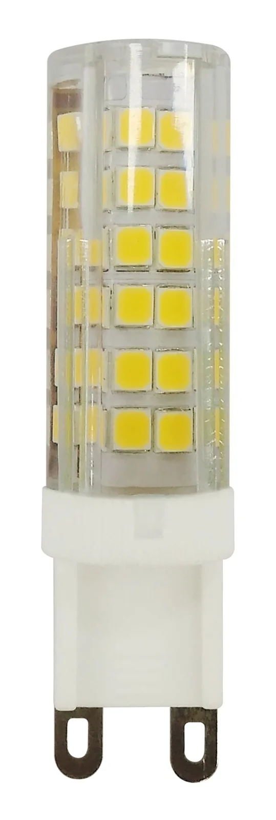 Лампа PLED-G9 9w 4000K 590Lm 175-240V (пластик d16*60мм) Jazzway