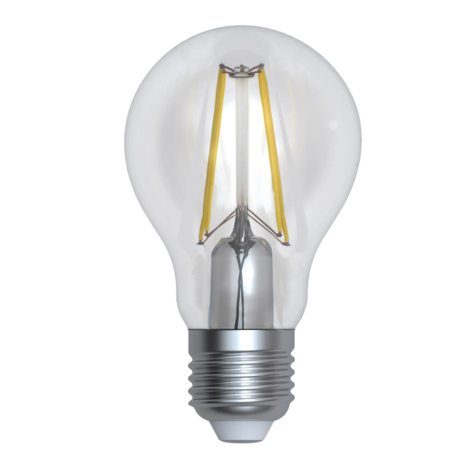Лампа светодиодная диммируемая LED-A60-12W/4000K/E27/CL/DIM GLA01TR форма А прозрачная Air (4000K) картон