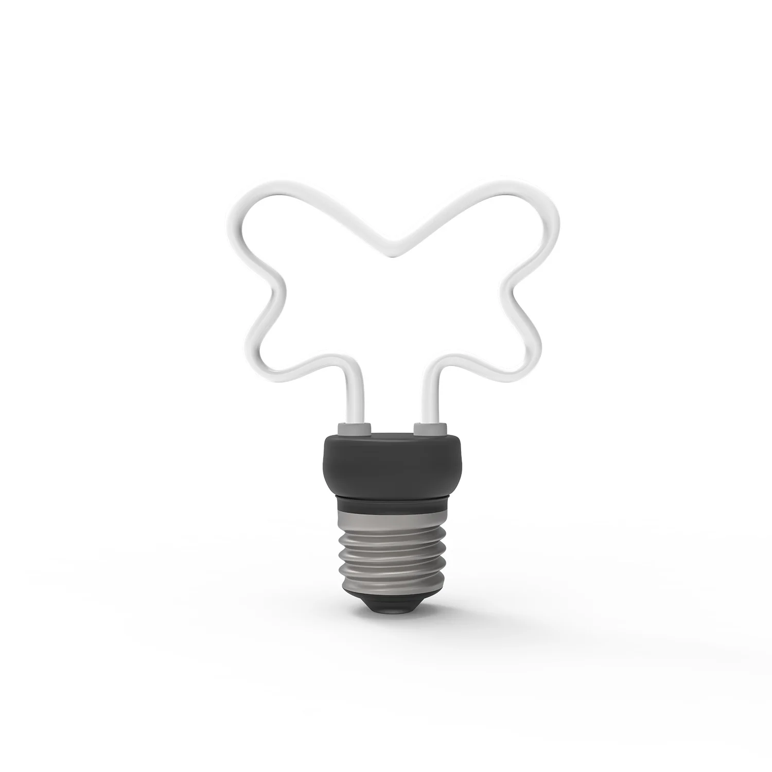 Лампа светодиодная филаментная LED 4 Вт 330 лм 2700К контурная Artline Свеча теплый E14 AC 220В матовая колба Black Filament