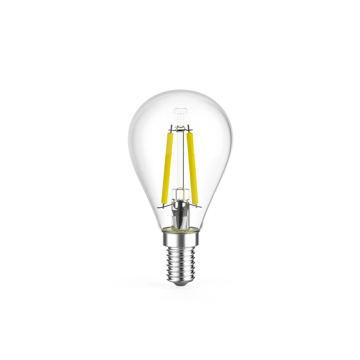 Лампа светодиодная филаментная LED 7 Вт 550 лм 2700К шар P45 теплый E14 AC 220В (промоупаковка 3 лампы) Black Filament