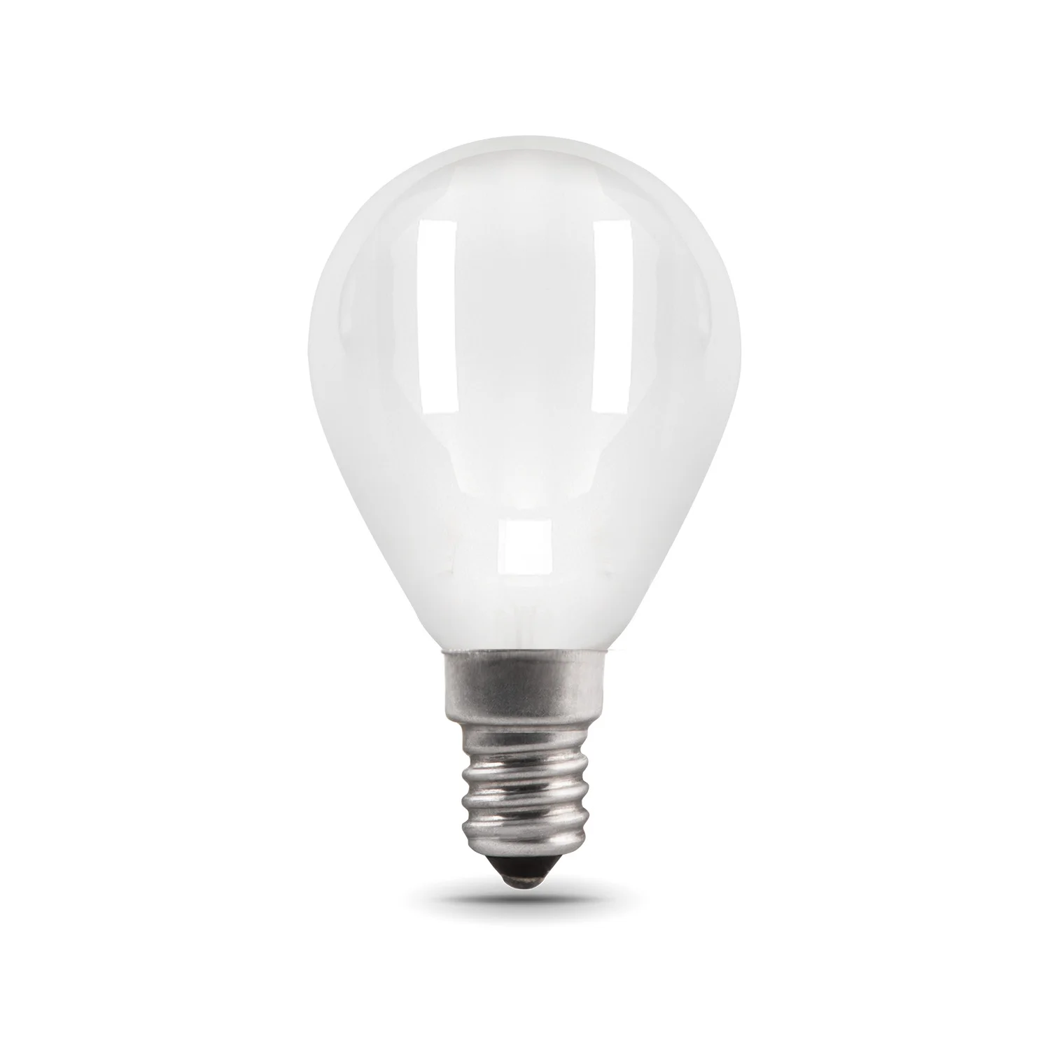Лампа светодиодная филаментная LED 9 Вт 590 лм 3000К шар P45 теплый E14 AC 220В матовая колба Black Filament