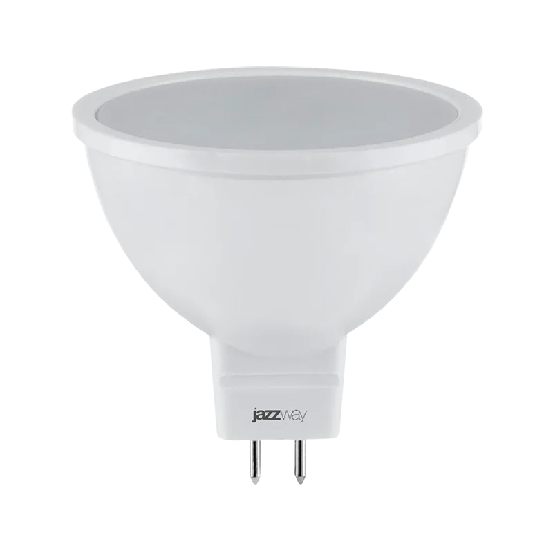 Лампа светодиодная LED 10Вт MR16 GU5.3 холодный низковольтная 12-24V