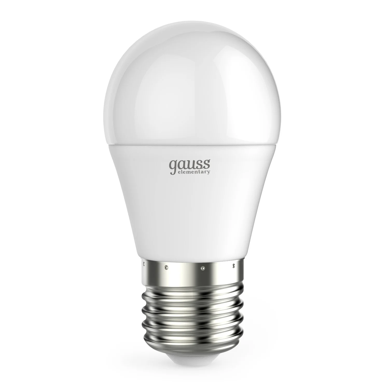 Лампа светодиодная LED 12 Вт 880 лм 3000К шар P45 теплый E27 AC 220В Elementary