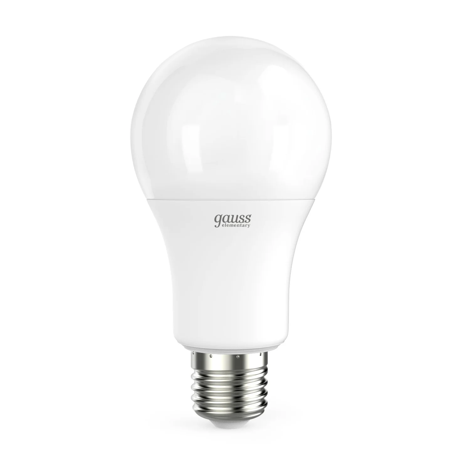 Лампа светодиодная LED 15 Вт 1480 лм 6500К А60 груша холодный E27 AC 220В Elementary