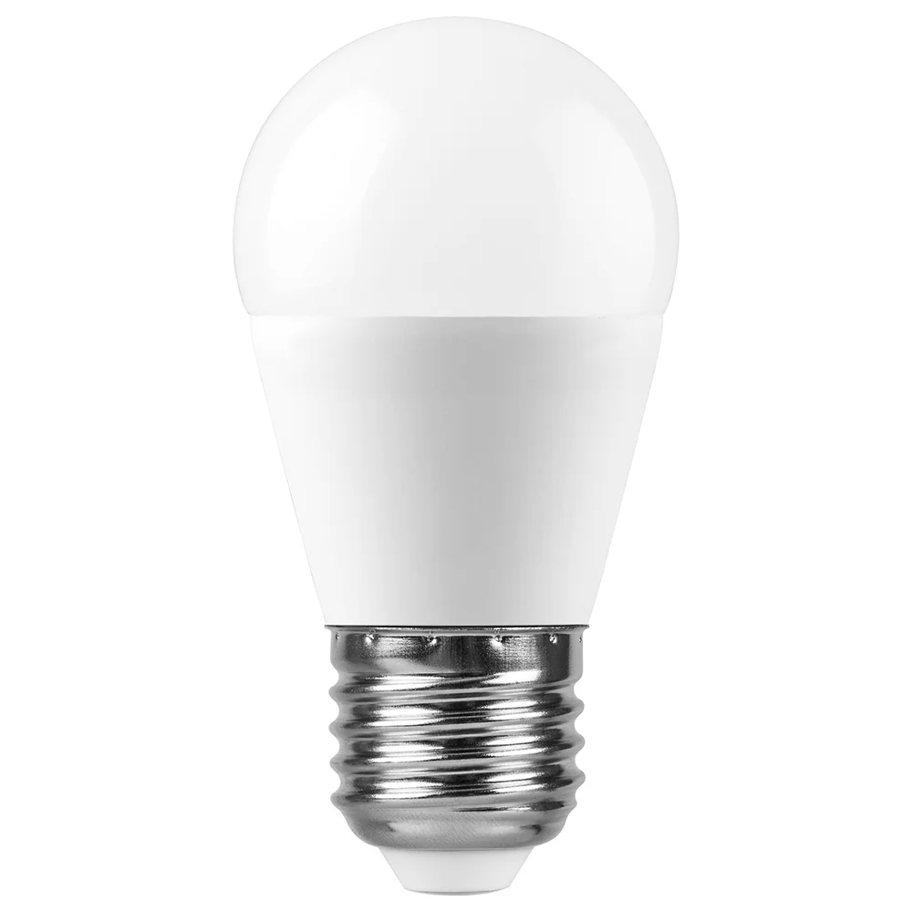 Лампа светодиодная LED 15вт Е27 теплый матовый шар