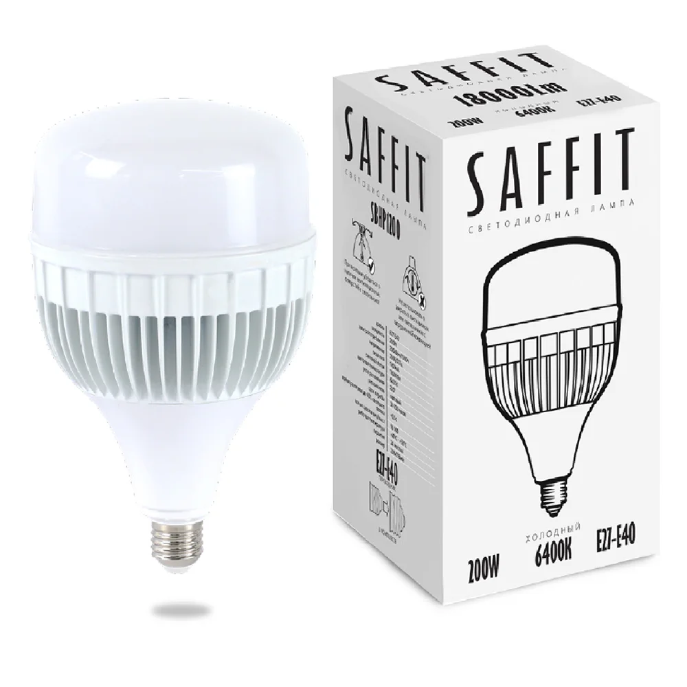 Лампа светодиодная LED 200вт Е27/Е40 дневной
