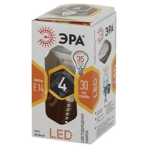 Лампа светодиодная LED 4 Вт 320Лм 2700К рефлектор теплый E14 170-265В LED R39-4W-827-E14 Standart