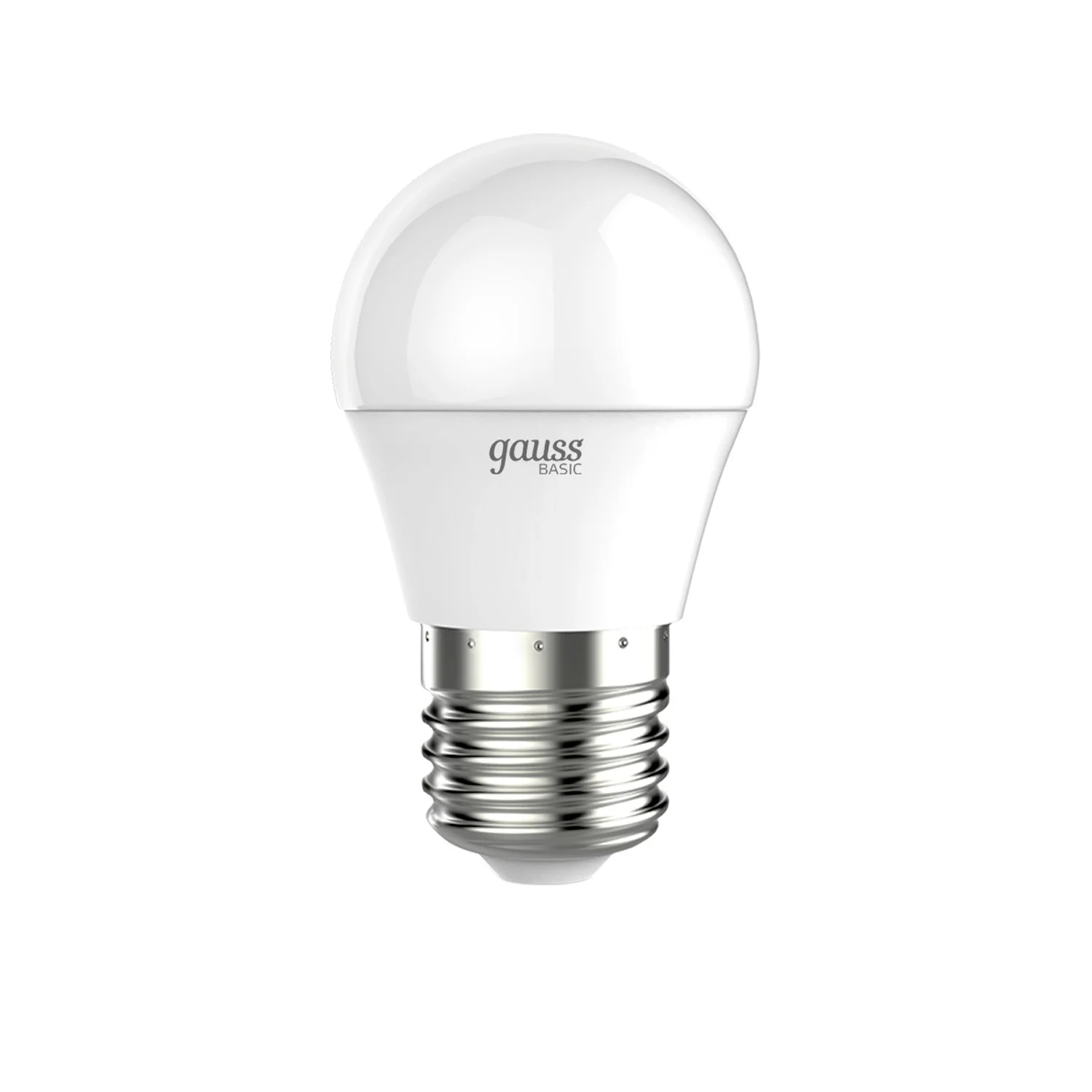 Лампа светодиодная LED 5.5 Вт 470 лм 3000К шар P45 теплый E27 AC 220В Basic