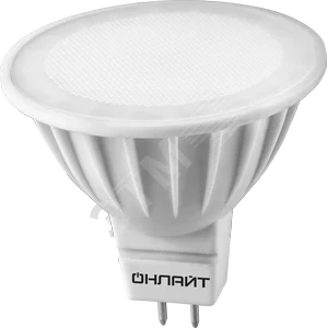Лампа светодиодная LED 5вт 230в GU5.3 дневной