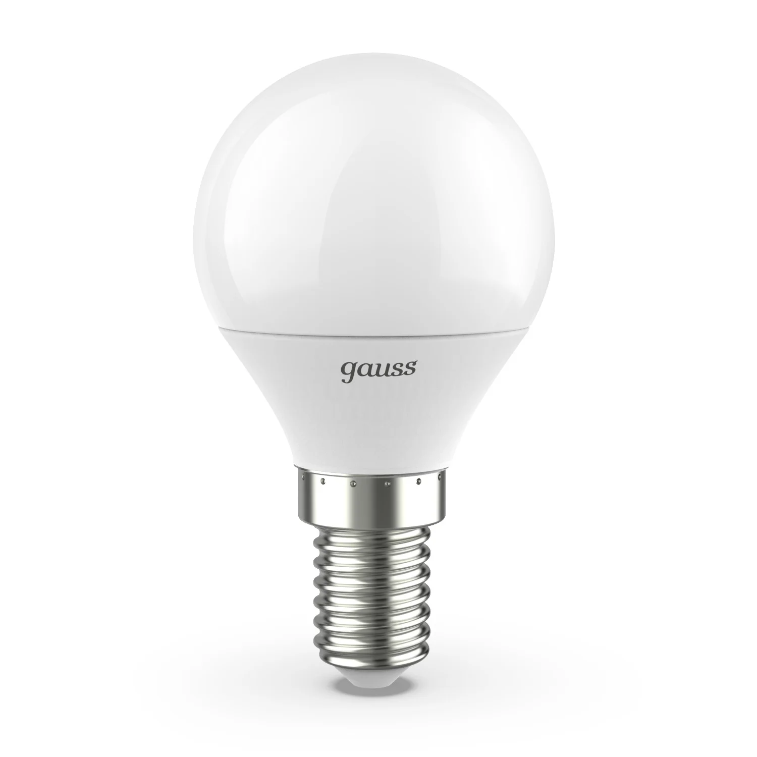 Лампа светодиодная LED 6.5 Вт 520 лм 3000К шар P45 теплый E14 AC 220В Black