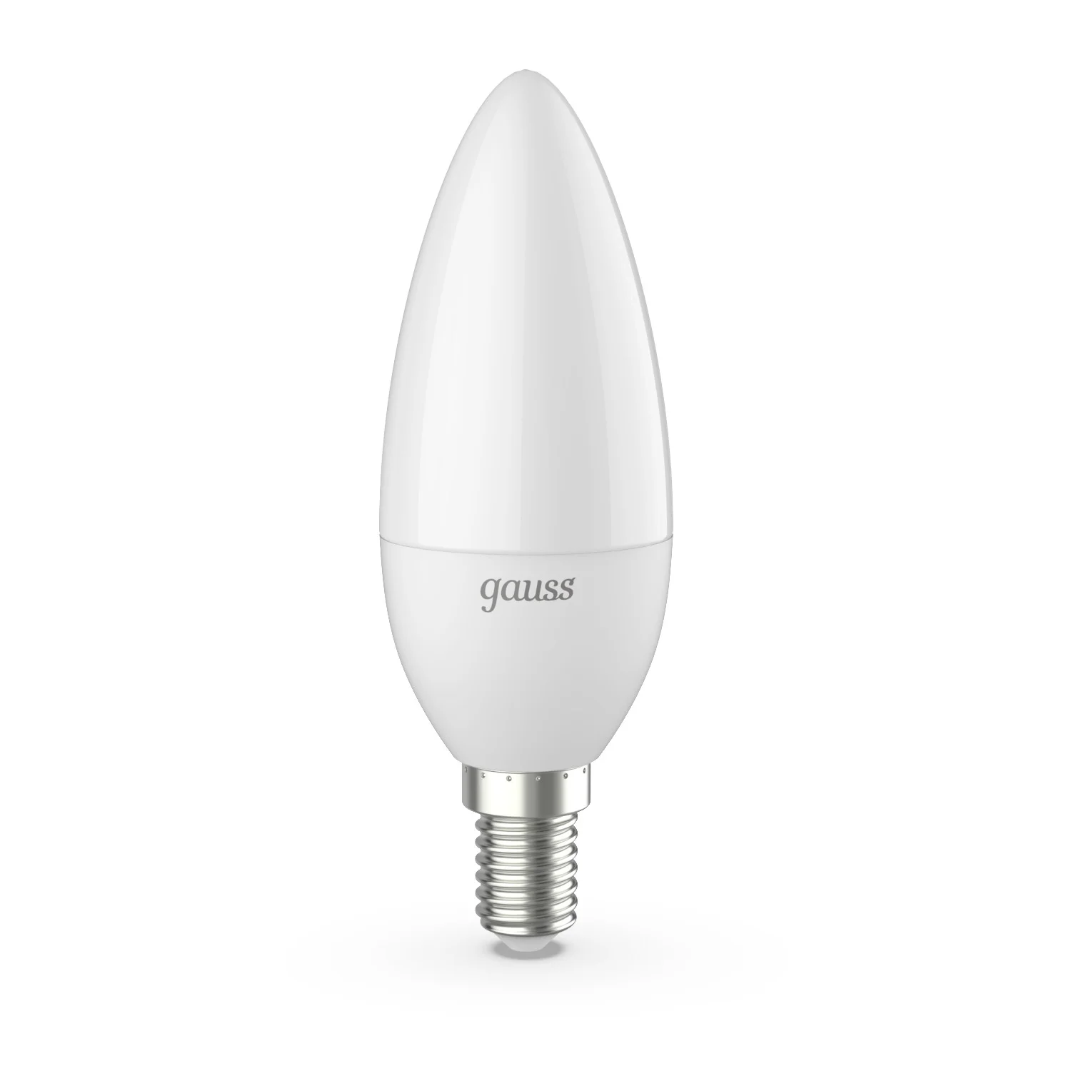 Лампа светодиодная LED 6.5 Вт 550 лм 4100К свеча нейтральный E14 AC 220В Black