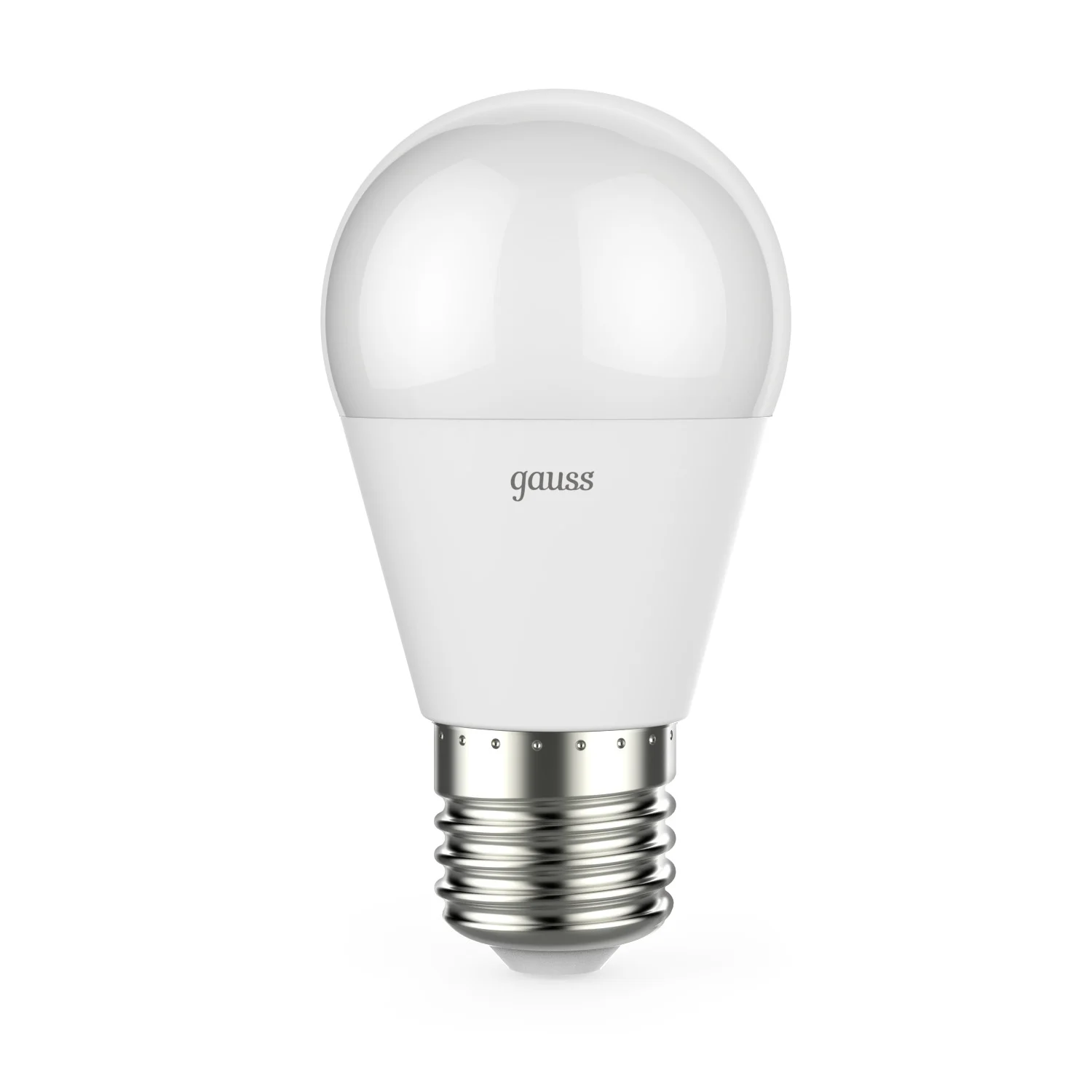 Лампа светодиодная LED 7 Вт 560 лм 3000К шар P45 теплый E27 AC 220В диммируемая Black
