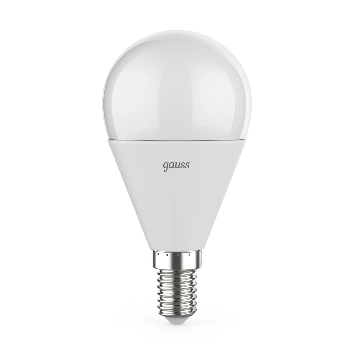Лампа светодиодная LED 7 Вт 590 лм 4100К шар P45 нейтральный E14 AC 220В диммируемая Black